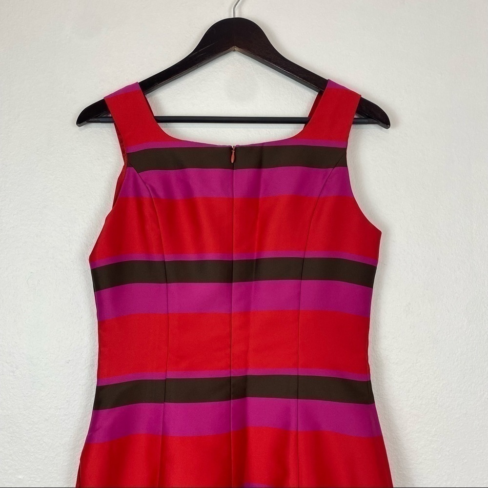 Cynthia Rowley Multi Color Block Striped Shift Sa… - image 8